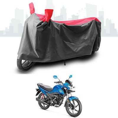 ANTHUB Two Wheeler Cover for Honda(Livo, Grey, Red)