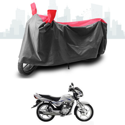 SEBONGO Two Wheeler Cover for Suzuki(Zeus, Grey, Red)