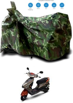 SEBONGO Two Wheeler Cover for Okinawa(Ridge Plus, Multicolor)