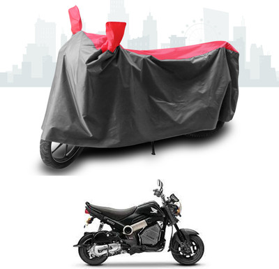 ANTHUB Two Wheeler Cover for Honda(Navi, Grey, Red)