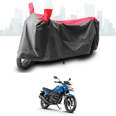SEBONGO Two Wheeler Cover for Honda(Unicorn, Grey, Red)