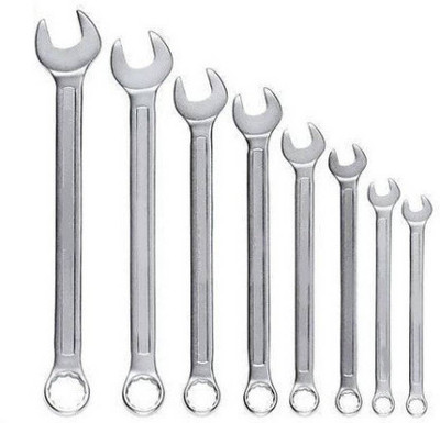 SINAL WrenchSet-43 Double Sided Combination Wrench(Pack of 8)
