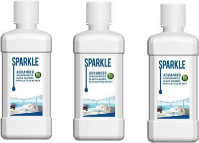 Modicare SPARKLE ADVANCED CONCENTRATED GLASS CLEANER 500 ML PACK OF 2(1.5 ml)