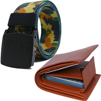 HENEDA Men Casual Multicolor Nylon Belt