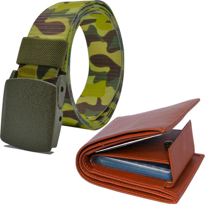 HENEDA Men Casual Multicolor Nylon Belt