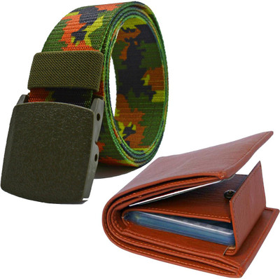 HENEDA Men Casual Multicolor Nylon Belt