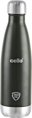 cello 500 ml Steel Bottle(Pack of 1, Green)