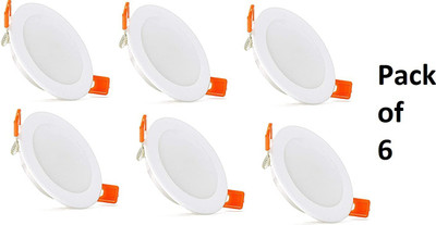Cosas concealed/Andora/6 Chandelier Ceiling Lamp(White)