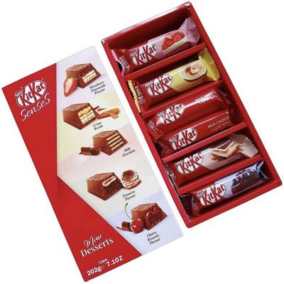 NESTLE KitKat Senses Mini Desserts Assorted Flavours Box Imported Bars