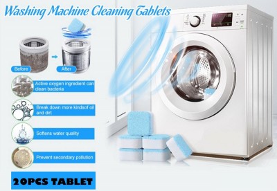 Z-one Anti-Bacterial Automatic Washing Machine Drum Cleaning (20 Pcs) Dishwashing Detergent(20 kg)