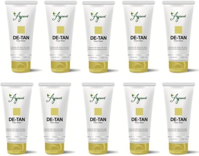 Aysun De-Tan Natural  Combo Pack of 10 Face Wash(1000 ml)