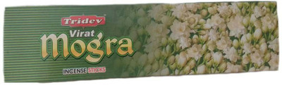 TRIDEV Virat Mogra Incense Stick Pack 6 Virat Mogra(10 Units, Set of 6)