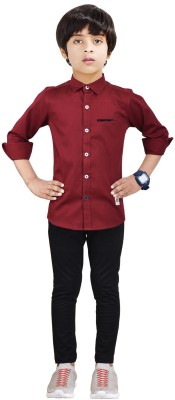 MADE IN THE SHADE Boys Casual Shirt Trouser(barfi 656g6)