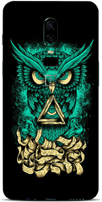 TJ CREATION OnePlus 6 Mobile Skin(Ultra SuperAngry Owl Skin With High Matte Finish.)