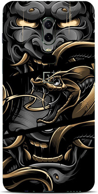 BUGGU OnePlus 6 Mobile Skin(Ultra Super Hannya Skin With High Matte Finish.)