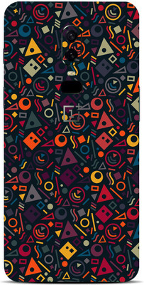 BugguSkin OnePlus 7T Mobile Skin(Ultra Super Geometric Shape Skin With High Matte Finish.)
