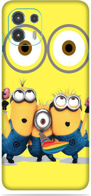 WeCre8 Skin's Motorola Edge 20 Fusion, Happy Minions Mobile Skin(Multicolor)