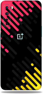 BugguSkin OnePlus Nord Mobile Skin(Ultra Super Abstract Lines Skin With High Matte Finish.)