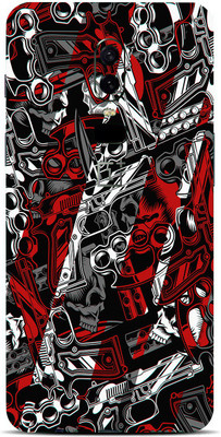 TJ CREATION OnePlus 6, OnePlus 6, OnePlus 6 Mobile Skin(Ultra Super Color Arms Skin With High Mattte Finish.)