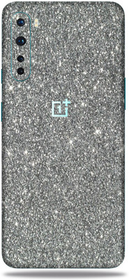 BugguSkin OnePlus Nord Mobile Skin(Ultra Super Grey Glitter Skin With High Matte Finish.)