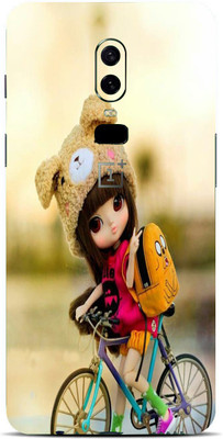 BugguSkin OnePlus 6, OnePlus 6 Mobile Skin(Ultra Supe Cutie Pie Girl Skin With High Matte Finish.)