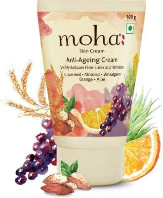 Moha Anti Ageing Skin cream Blend of Pure Herbal Oils Reduce Lines & Wrinkles(100 g)