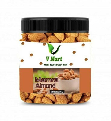 V MART Premium Quality Mamra Almonds| Mamra Giri Badam| Anghutha Badam| 300gm Almonds Almonds(300 g)