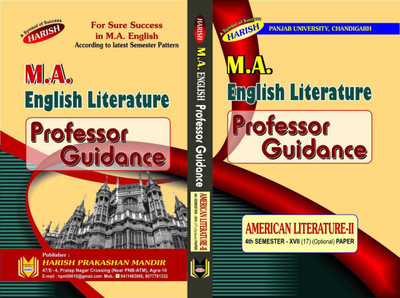 M.A. ENGLISH LITERATURE AMERICAN LITERATURE-II 4th Semester (17) (Optional) PAPER, Punjab University, Chandigarh(Paperback, DR. MOHD MAZAR, DR. MITALI SHARMA)