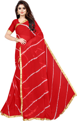 PMW Self Design Banarasi Pure Silk Saree(Red)