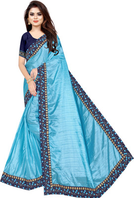 PMW Self Design Banarasi Pure Silk Saree(Multicolor)
