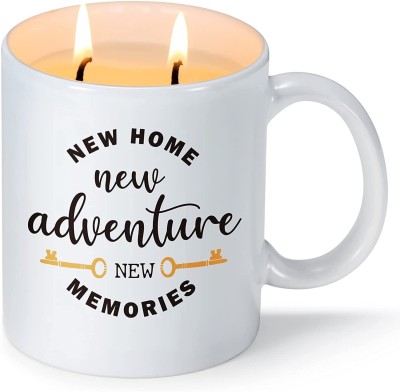 FYRLA House Warming Gifts for New Home Coffee Mug Candle - 11oz Mug Candle Two-in-One(200 ml)