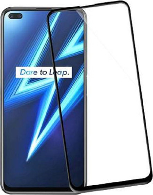 PRADEE Edge To Edge Tempered Glass for OPPO RENO 3, OPPO A 73, VIVO V21E(Pack of 1)