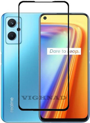 VIGHNAD Edge To Edge Tempered Glass for Realme 9i(Pack of 1)