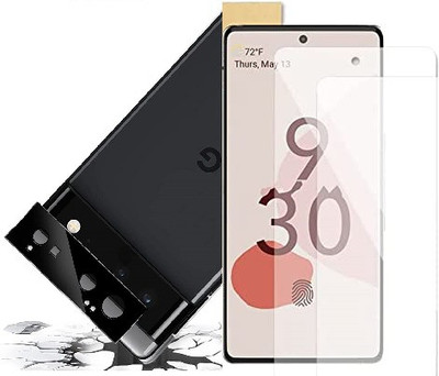 CASEKOO Front and Back Tempered Glass for Google Pixel 6(Pack of 2)