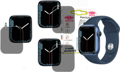 daffin Screen Guard for APPLE WATCH SERIES 7 GPS.(Pack of 3)