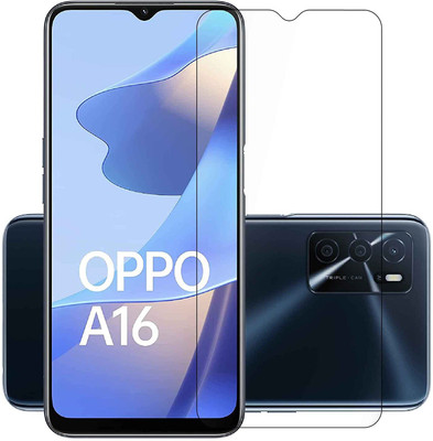 AGRSHI Tempered Glass Guard for Oppo A16(Pack of 1)