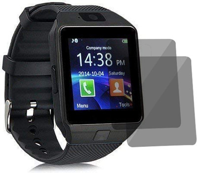 XAZE Screen Guard for DZ09 Bluetooth Smartwatch screen guard(Pack of 2)