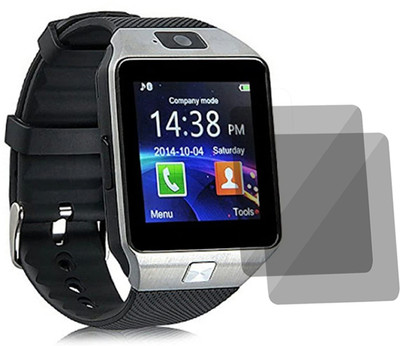 XAZE Screen Guard for DZ09 Bluetooth Smartwatch screen guard(Pack of 2)