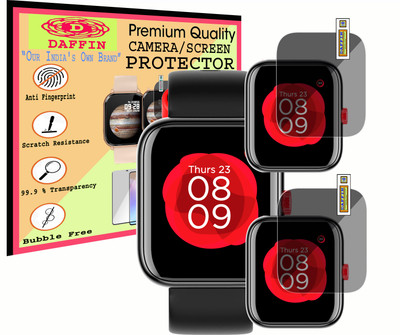 daffin Screen Guard for BoAt Watch Mystiq(Pack of 2)