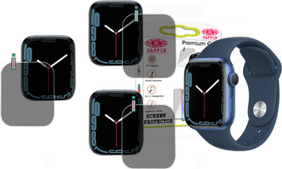 daffin Screen Guard for APPLE WATCH SERIES 7 GPS.(Pack of 3)