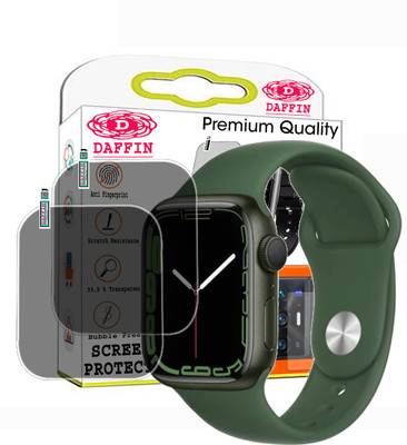 daffin Screen Guard for APPLE WATCH SERIES 7 GPS,(Pack of 2)