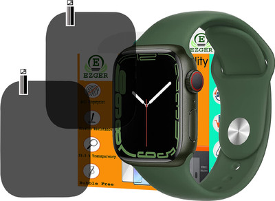 EZGER Screen Guard for Apple Watch Series 7 SMARTWATCH SCREEN GUARD(Pack of 2)