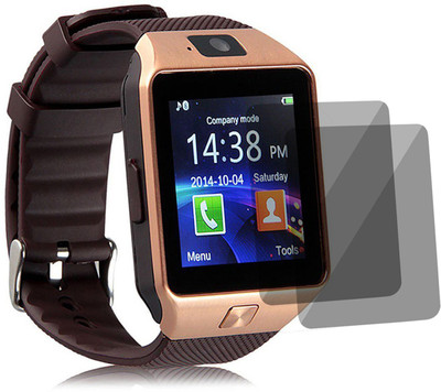 XAZE Screen Guard for DZ09 Bluetooth Smartwatch screen guard(Pack of 2)