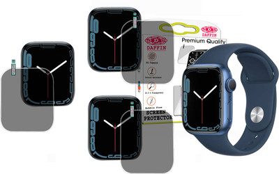 daffin Screen Guard for APPLE WATCH SERIES 7 GPS,(Pack of 3)