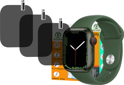 EZGER Screen Guard for Apple Watch Series 7 SMARTWATCH SCREEN GUARD(Pack of 3)