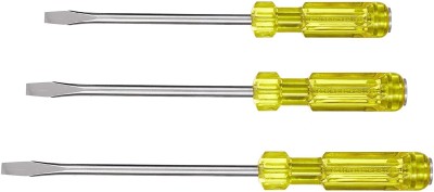 GSK Cut Striking screwdriver (8x150, 8x200, 8x250 mm) - Set of 3 Pieces, Yellow Impact Screwdriver Set(Pack of 3)