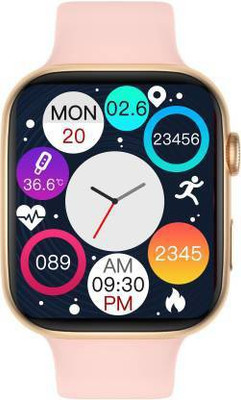NKL Smartwatch 0127 Watch Series 7 Bluetooth Smartwatch(Black Strap, FREE)