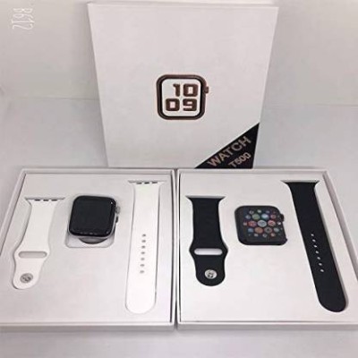 NKL Smartwatch T500 Watch Series 7 Bluetooth(Black Strap, Size : FREE)