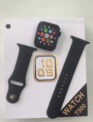 NKL Excellent Smartwatch 024 500 LED Display Series 7 Calling function Smartwatch(Black Strap, FREE)