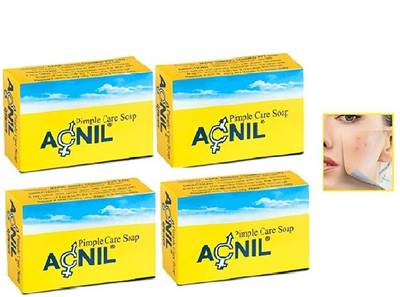 ACNIL Pimple Care Soap - 4 x 75 g Packs